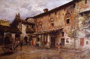 Fifteenth-Century Courtyard in Castiglione Olona